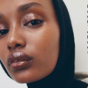 Zara Black Balaclava Hooded Neck Warmer